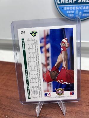 Cheap Sneaks Footwear/Sports Cards Baseball Card Bernard Gilkey 1992 Upper Deck #552 St. Louis Cardinals