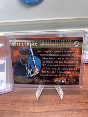 Cheap Sneaks Footwear/Sports Cards Baseball Card Bernie Williams 1997 Upper Deck UD3 #26 New York Yankees