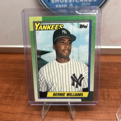 Cheap Sneaks Footwear/Sports Cards Baseball Card Bernie Williams RC 1990 Topps #701 New York Yankees