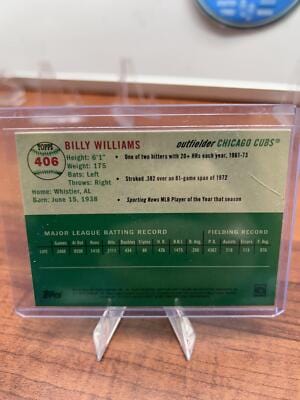 Cheap Sneaks Footwear/Sports Cards Baseball Card Billy Williams 2023 Topps Chrome Platinum Anniversary #406 Chicago Cub