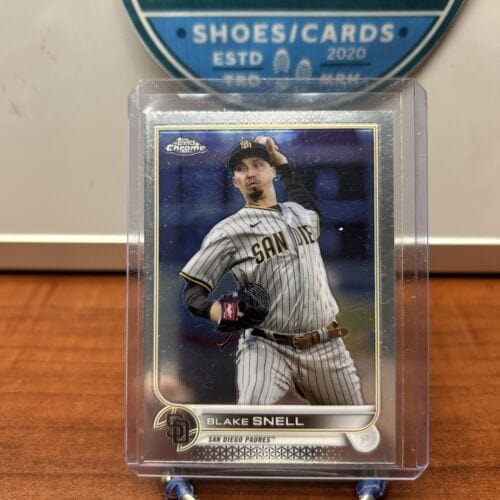 Cheap Sneaks Footwear/Sports Cards Baseball Card Blake Snell 2022 Topps Chrome #196 San Diego Padres