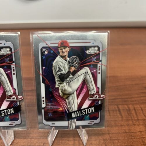 Cheap Sneaks Footwear/Sports Cards Baseball Card Blake Walston 2024 Topps Chrome Cosmic #173 Diamondbacks RC Rookie + B