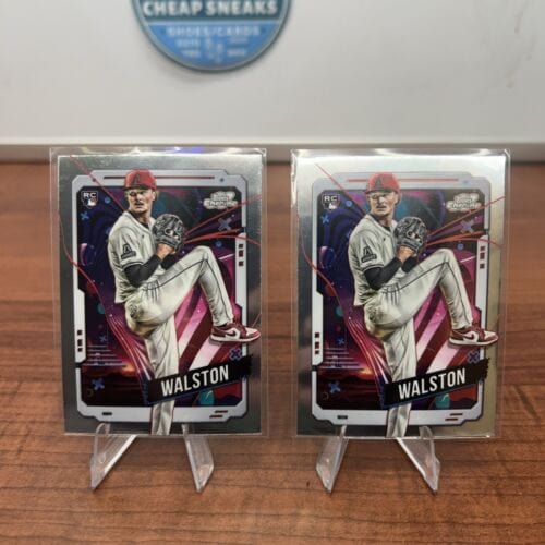 Cheap Sneaks Footwear/Sports Cards Baseball Card Blake Walston 2024 Topps Chrome Cosmic #173 Diamondbacks RC Rookie + B