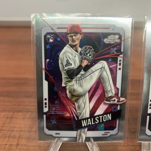 Cheap Sneaks Footwear/Sports Cards Baseball Card Blake Walston 2024 Topps Chrome Cosmic #173 Diamondbacks RC Rookie + B