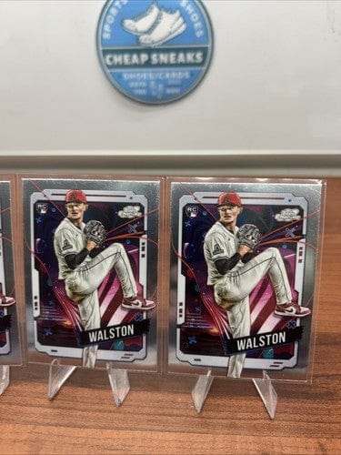 Cheap Sneaks Footwear/Sports Cards Baseball Card Blake Walston (RC) 2024 Topps Chrome Cosmic #173 Diamondbacks Rookie L