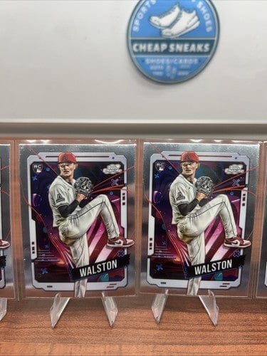 Cheap Sneaks Footwear/Sports Cards Baseball Card Blake Walston (RC) 2024 Topps Chrome Cosmic #173 Diamondbacks Rookie L