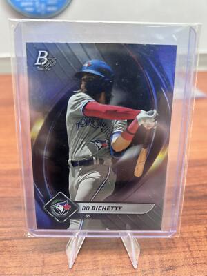 Cheap Sneaks Footwear/Sports Cards Baseball Card Bo Bichette 2022 Bowman Platinum #79 Toronto Blue Jays