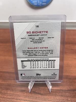 Cheap Sneaks Footwear/Sports Cards Baseball Card Bo Bichette 2022 Topps Gallery Printer Proof #186 Toronto Blue Jays