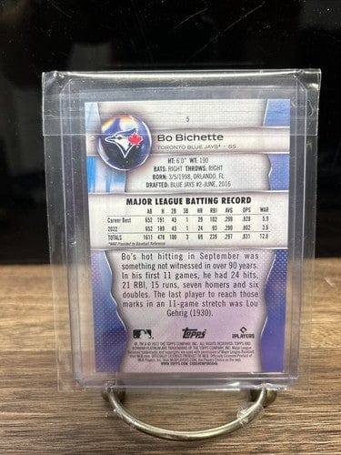 Cheap Sneaks Footwear/Sports Cards Baseball Card Bo Bichette 2023 Bowman Platinum Toronto Blue Jays Baseball Card #5