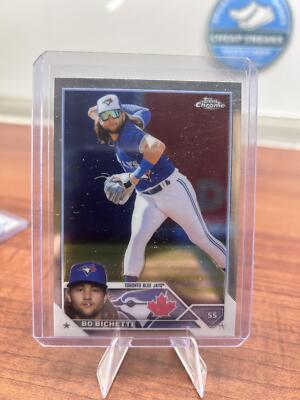 Cheap Sneaks Footwear/Sports Cards Baseball Card Bo Bichette 2023 Topps Chrome #11 Toronto Blue Jays