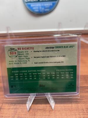 Cheap Sneaks Footwear/Sports Cards Baseball Card Bo Bichette 2023 Topps Chrome Platinum Anniversary Prism Refractor #32