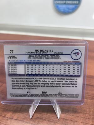 Cheap Sneaks Footwear/Sports Cards Baseball Card Bo Bichette 2024 Topps Chrome #27 Toronto Blue Jays