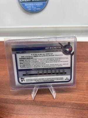 Cheap Sneaks Footwear/Sports Cards Baseball Card Bo Bichette SN 2022 Bowman Chrome Refractor #81 Toronto Blue Jays