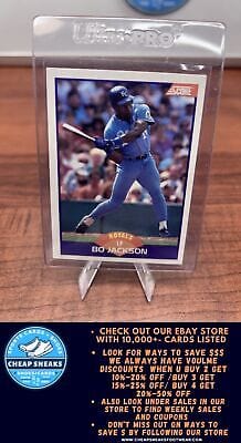 Cheap Sneaks Footwear/Sports Cards Baseball Card Bo Jackson 1989 Score Promos #330 Kansas City Royals