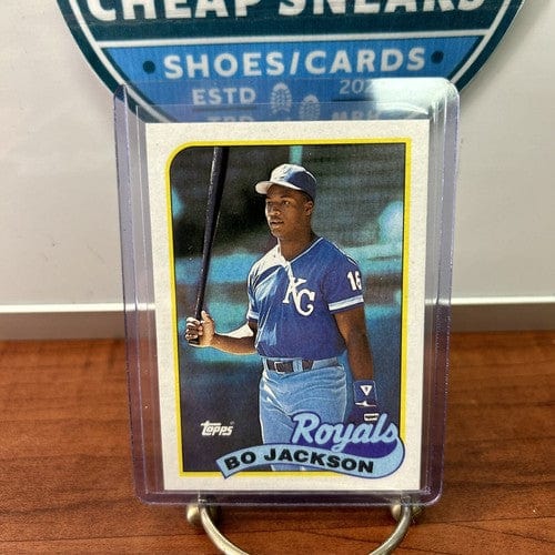 Cheap Sneaks Footwear/Sports Cards Baseball Card BO Jackson 1989 Topps  #540 Kansas City Royals Mint Condition Centered