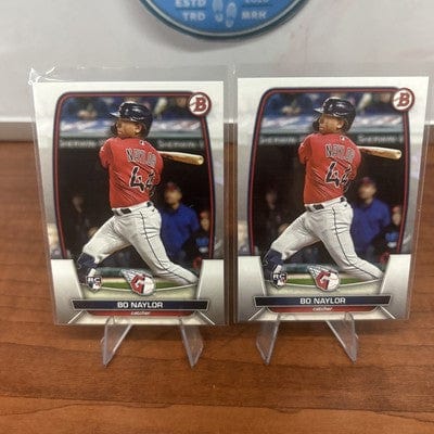 Cheap Sneaks Footwear/Sports Cards Baseball Card Bo Naylor (RC) 2023 Bowman Cleveland Guardians Rookie Baseball Card #6