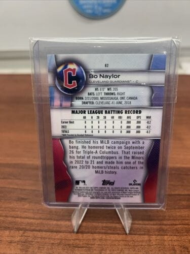 Cheap Sneaks Footwear/Sports Cards Baseball Card Bo Naylor (RC) 2023 Bowman Platinum Guardians Rookie Baseball Card#82