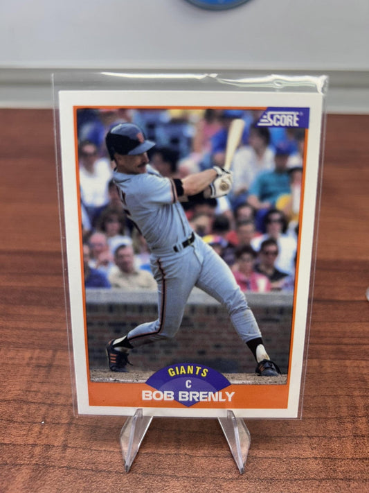 Cheap Sneaks Footwear/Sports Cards Baseball Card Bob Brenly 1989 Score #395 San Francisco Giants