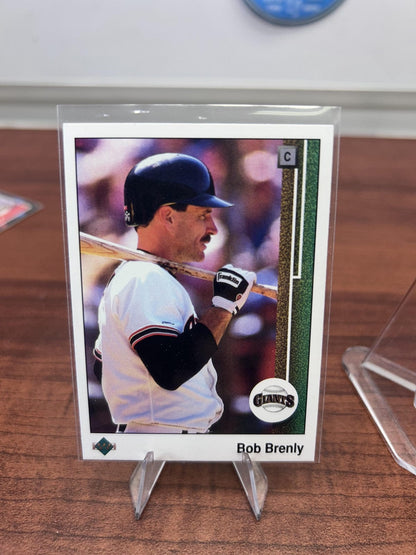 Cheap Sneaks Footwear/Sports Cards Baseball Card Bob Brenly 1989 Upper Deck #479 San Francisco Giants