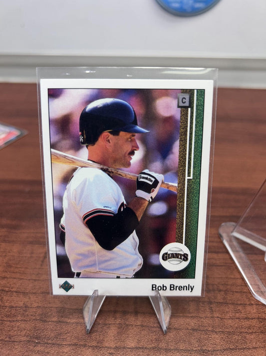 Cheap Sneaks Footwear/Sports Cards Baseball Card Bob Brenly 1989 Upper Deck #479 San Francisco Giants