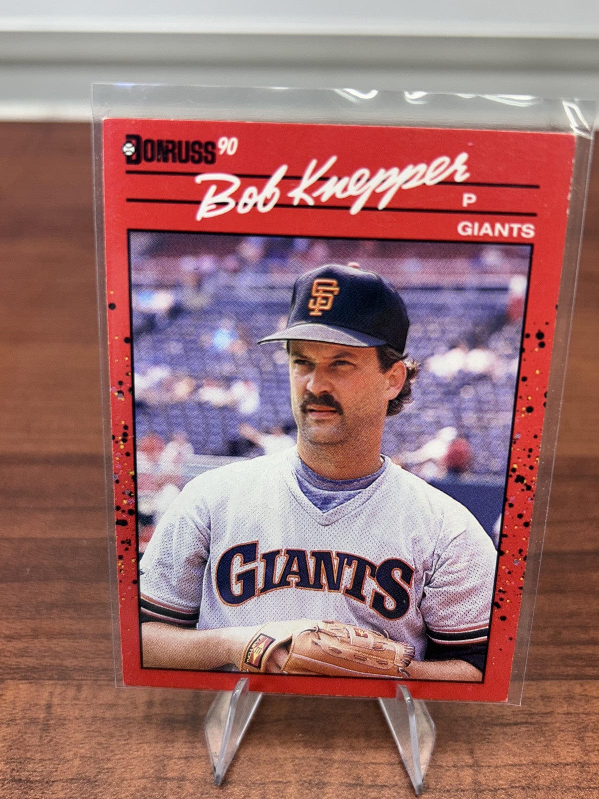 Cheap Sneaks Footwear/Sports Cards Baseball Card Bob Knepper 1990 Donruss #485 San Francisco Giants