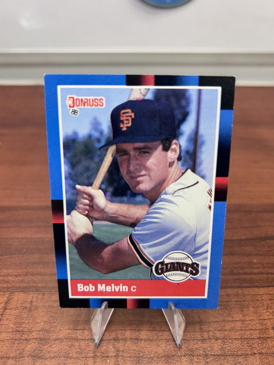 Cheap Sneaks Footwear/Sports Cards Baseball Card Bob Melvin 1988 Donruss #638 San Francisco Giants