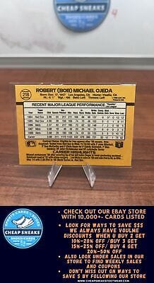 Cheap Sneaks Footwear/Sports Cards Baseball Card Bob Ojeda 1989 Donruss #218 New York Mets