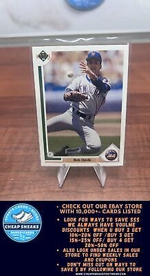 Cheap Sneaks Footwear/Sports Cards Baseball Card Bob Ojeda 1991 Upper Deck #179 New York Mets