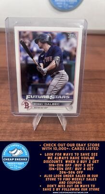 Cheap Sneaks Footwear/Sports Cards Baseball Card Bobby Dalbec 2022 Topps #7 Boston Red Sox