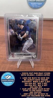 Cheap Sneaks Footwear/Sports Cards Baseball Card Bobby Dalbec 2022 Topps Chrome Sonic #51 Boston Red Sox