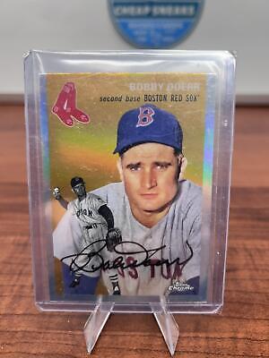 Cheap Sneaks Footwear/Sports Cards Baseball Card Bobby Doerr 2023 Topps Chrome Platinum Anniversary Refractor #473 Bost