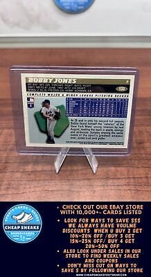 Cheap Sneaks Footwear/Sports Cards Baseball Card Bobby Jones 1996 Topps #133 New York Mets