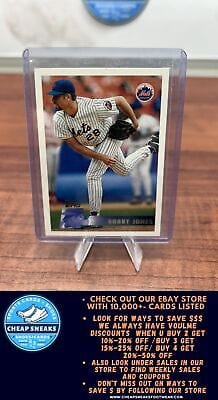 Cheap Sneaks Footwear/Sports Cards Baseball Card Bobby Jones 1996 Topps #133 New York Mets