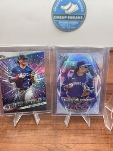 Cheap Sneaks Footwear/Sports Cards Baseball Card Bobby Witt Jr 2023/24 Topps Series One Stars Of MLB Royals