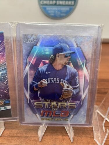 Cheap Sneaks Footwear/Sports Cards Baseball Card Bobby Witt Jr 2023/24 Topps Series One Stars Of MLB Royals