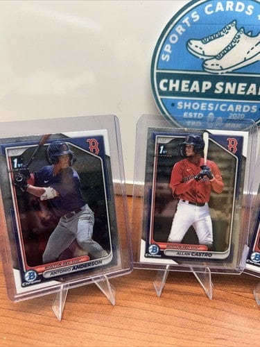 Cheap Sneaks Footwear/Sports Cards Baseball Card Boston Red Sox (4) Card 2024 Bowman Chrome Prospect Rafaela , Garcia,