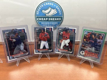 Cheap Sneaks Footwear/Sports Cards Baseball Card Boston Red Sox (4) Card 2024 Bowman Chrome Prospect Rafaela , Garcia,
