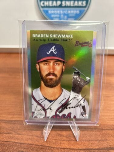 Cheap Sneaks Footwear/Sports Cards Baseball Card Braden Shewmake 2023 Topps Chrome Platinum Anniver Silver Refractor Br