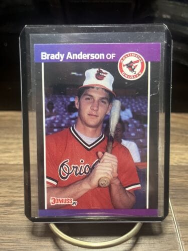 Cheap Sneaks Footwear/Sports Cards Baseball Card BRADY ANDERSON 1989 DONRUSS #519 BALTIMORE ORIOLES MINT ROOKIE CARD