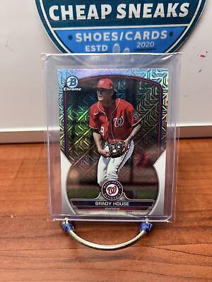 Cheap Sneaks Footwear/Sports Cards Baseball Card Brady House 2023 Bowman Chrome Mojo/Mega Refractor  #BCP-212 Nationals