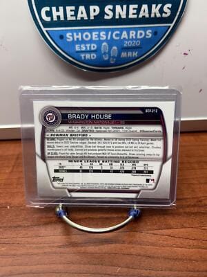 Cheap Sneaks Footwear/Sports Cards Baseball Card Brady House 2023 Bowman Chrome Mojo/Mega Refractor  #BCP-212 Nationals