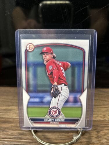Cheap Sneaks Footwear/Sports Cards Baseball Card Brady House 2023 Bowman Prospect Washington Nationals Baseball Card #B
