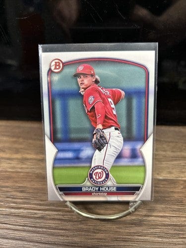 Cheap Sneaks Footwear/Sports Cards Baseball Card Brady House 2023 Bowman Prospect Washington Nationals Baseball Card #B