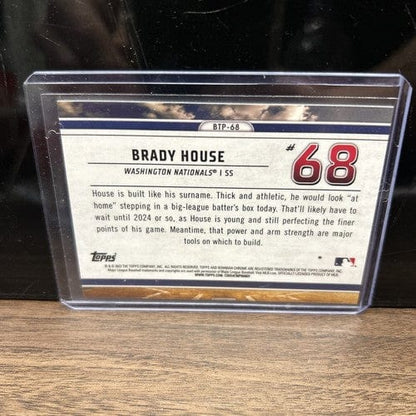 Cheap Sneaks Footwear/Sports Cards Baseball Card Brady House Lot (2) 2023 Bowman Modern Prospects, Scouts Top 100 Natio