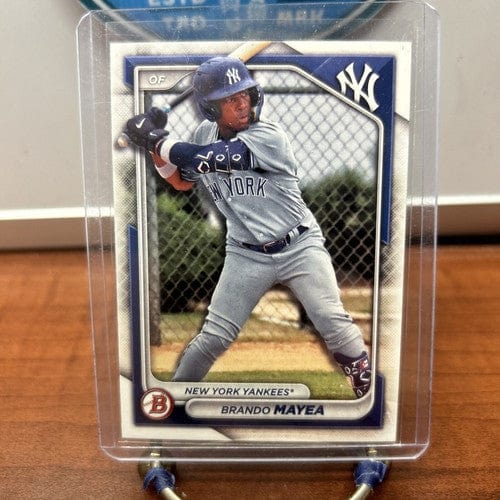 Cheap Sneaks Footwear/Sports Cards Baseball Card Brando Mayea #BP-84 2024 Bowman Prospects New York Yankees