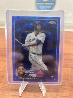 Cheap Sneaks Footwear/Sports Cards Baseball Card Brandon Belt 2023 Topps Chrome Sapphire Edition #438 Toronto Blue Jays
