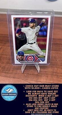 Cheap Sneaks Footwear/Sports Cards Baseball Card Brandon Hughes (RC) 2023 Topps #97 Chicago Cubs
