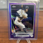 Cheap Sneaks Footwear/Sports Cards Baseball Card Brandon Lowe 2022 Topps Chrome Baseball Purple Refractor#107 TB Rays /