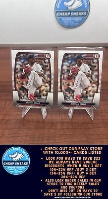Cheap Sneaks Footwear/Sports Cards Baseball Card Brayan Bello RC 2023 Bowman #72 Red Sox + Bonus Card