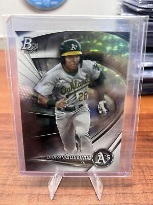 Cheap Sneaks Footwear/Sports Cards Baseball Card Brayan Buelvas 2022 Bowman Platinum Ice Foilboard #TOP-68 Athletics
